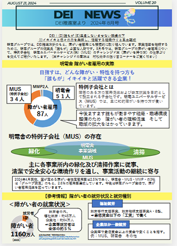 DEI　NEWS発行