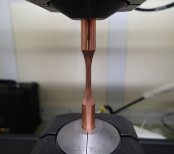 Ultra-high cycle fatigue testing of copper