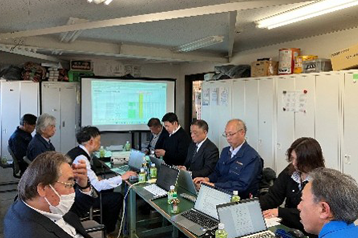 連携ジギョケイ取得支援の様子:同業4社（2組）