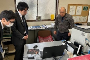 情報セキュリティ監査の様子