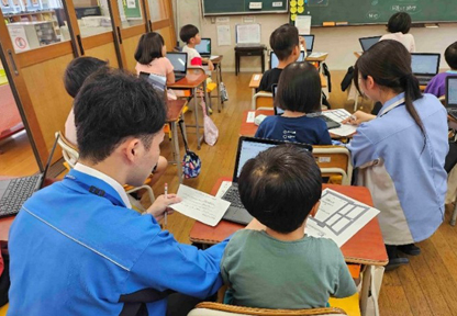 GIGAスクール支援の様子