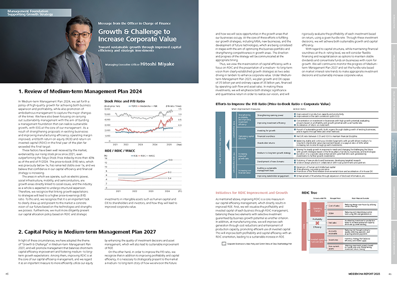 Management Foundation Supporting Growth Strategy